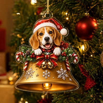 Dog Christmas Bell Beagle