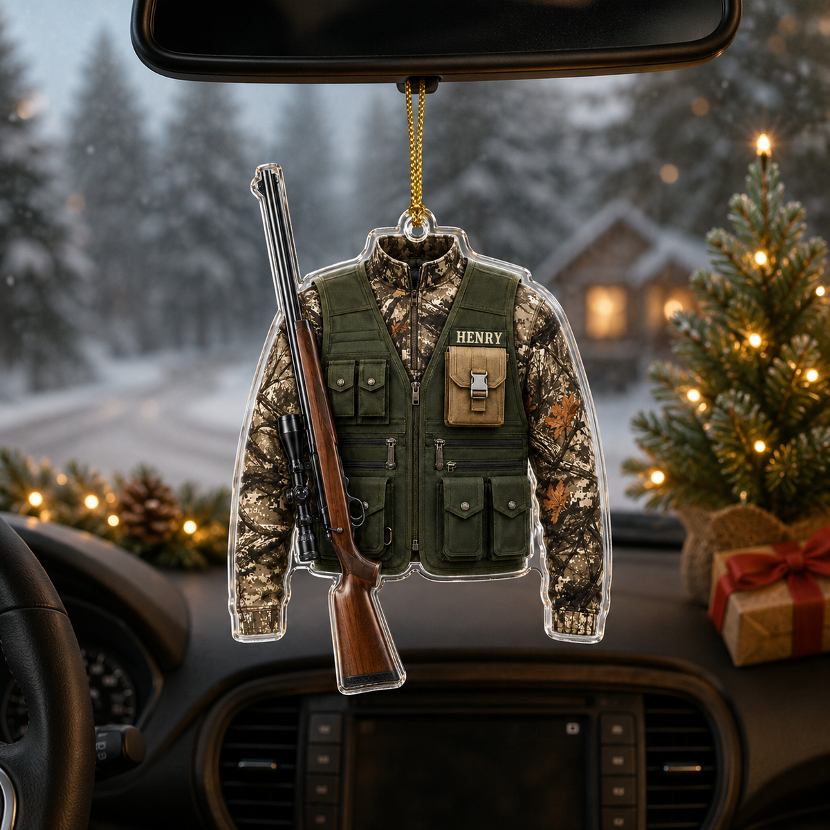 Personalized Hunting Field Vest Acrylic