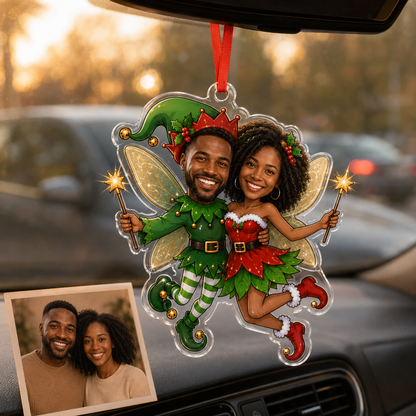 Custome Photo Couple Tinkle Bell
