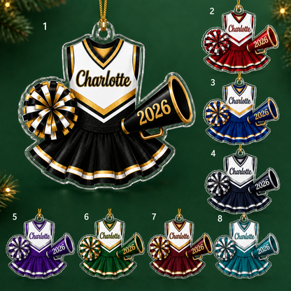Cheerleading Color Acrylic Style  1