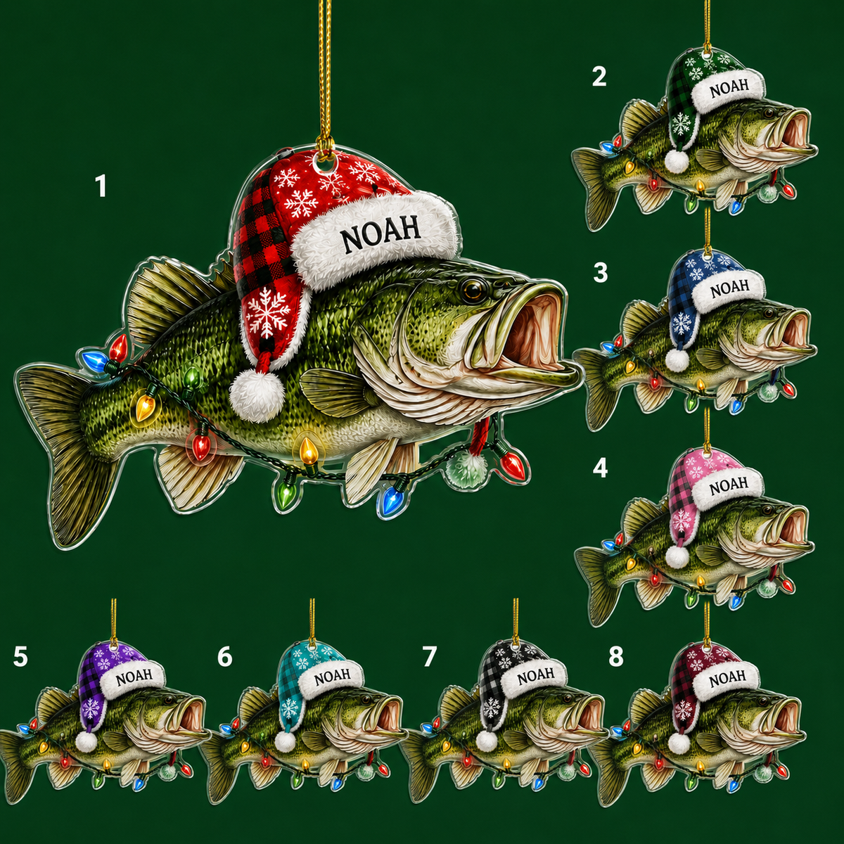 Fishing Acrylic Style 21
