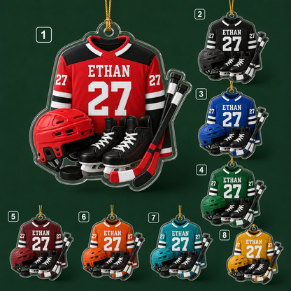 Hockey Acrylic Style 3