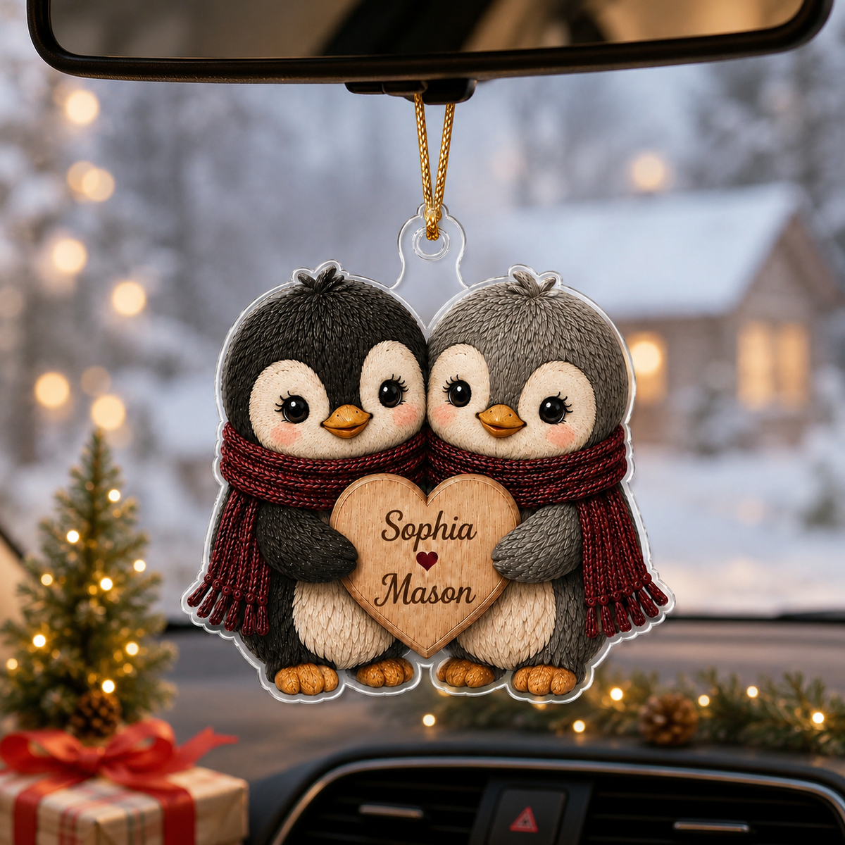 Couple Animal Penguin