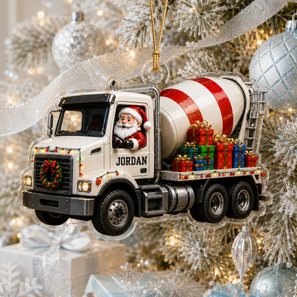 Santa Vehicle Concrete Mixer