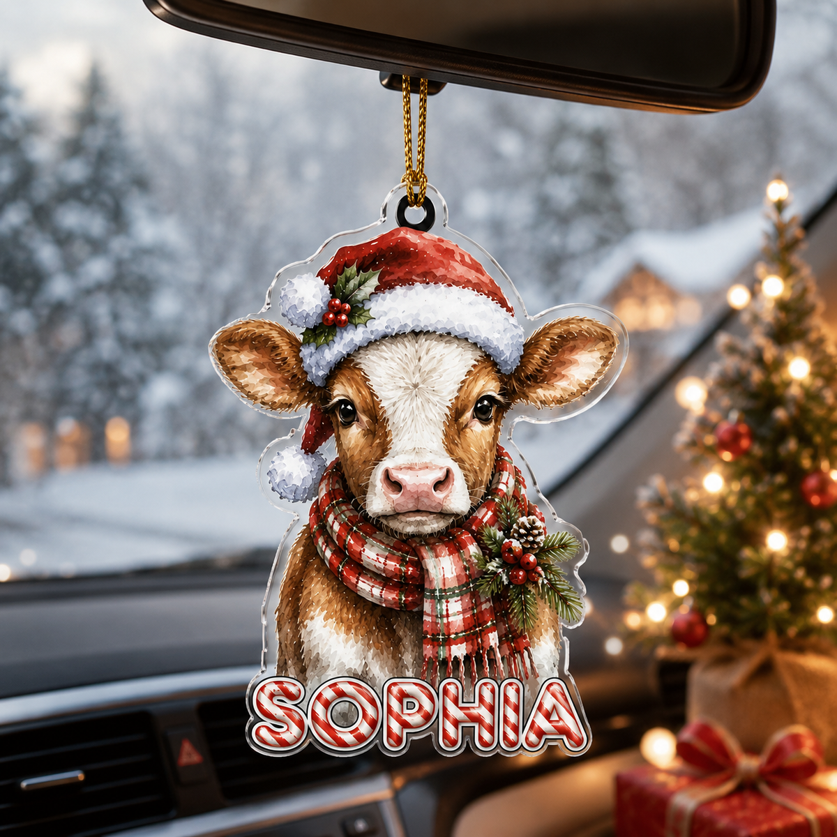Christmas Farm Animal Calf