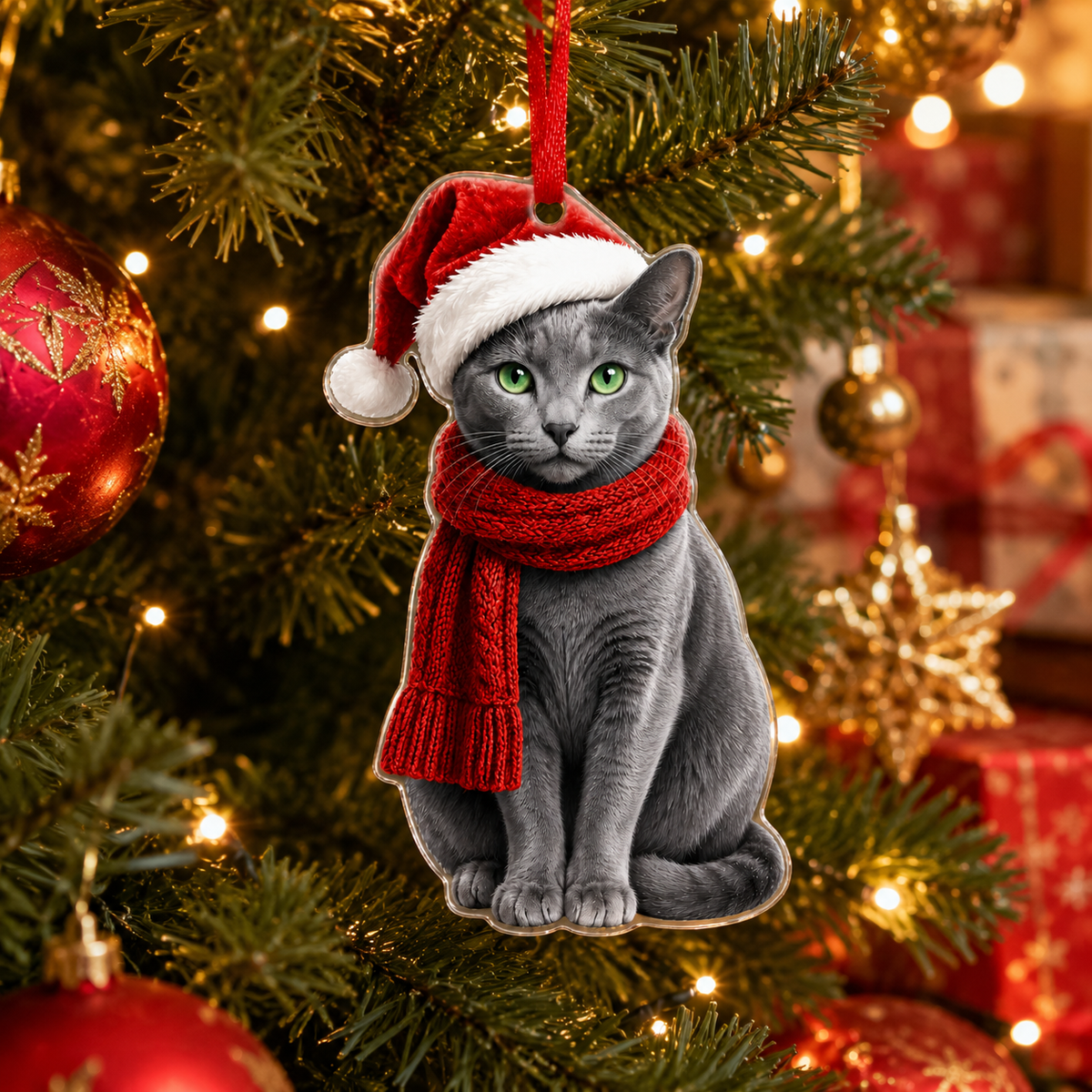 Noel Cat Russian Blue