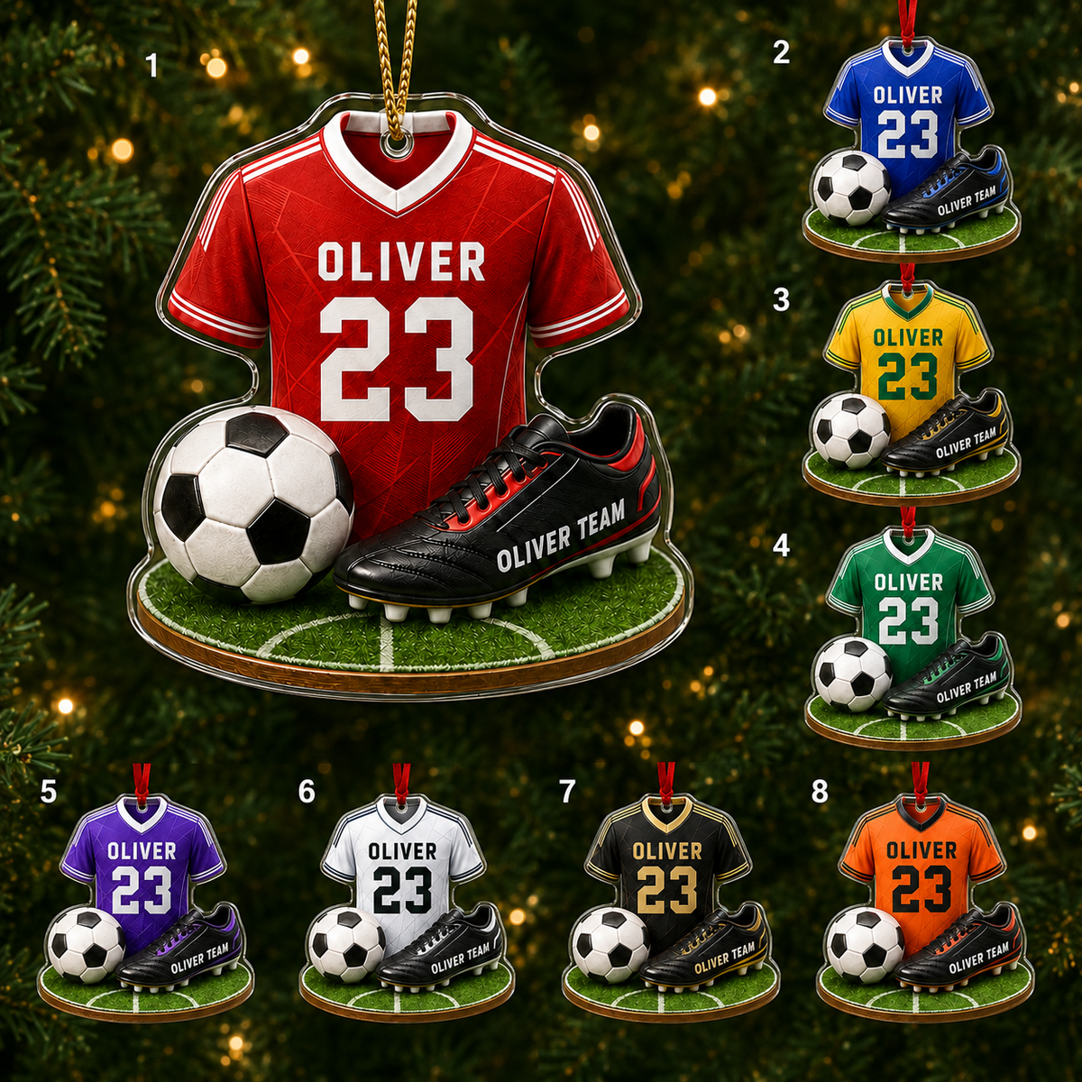 Soccer Acrylic Style 12