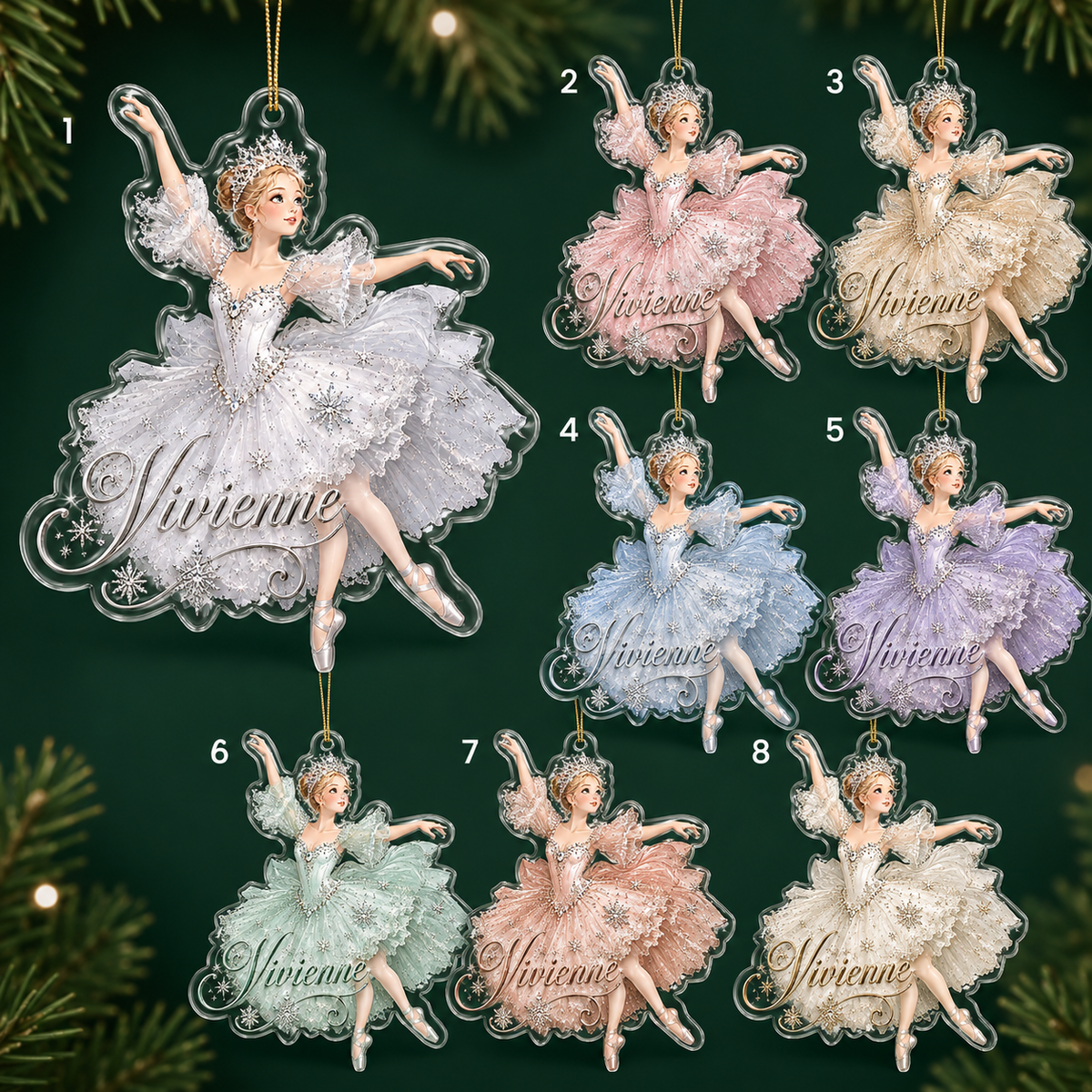 Ballet Custom Name Acrylic 17