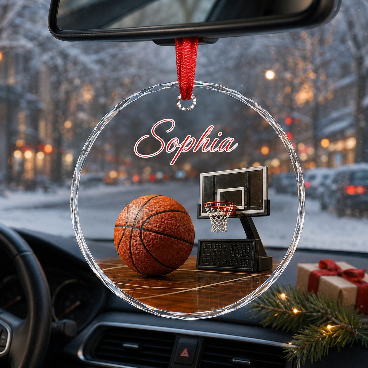 Sports Glass Basketball
