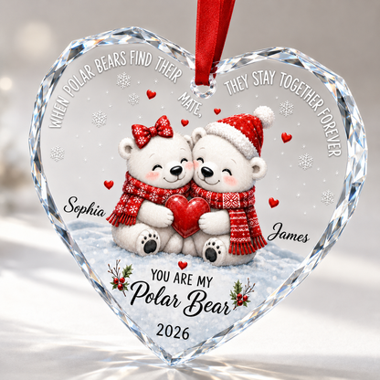 Custom Animal Couple Polar Bear