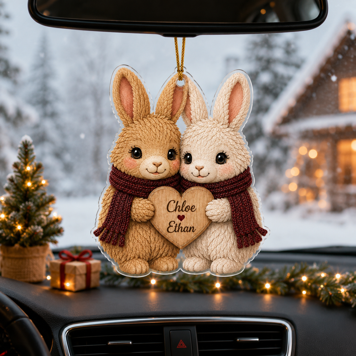 Couple Animal Rabbit