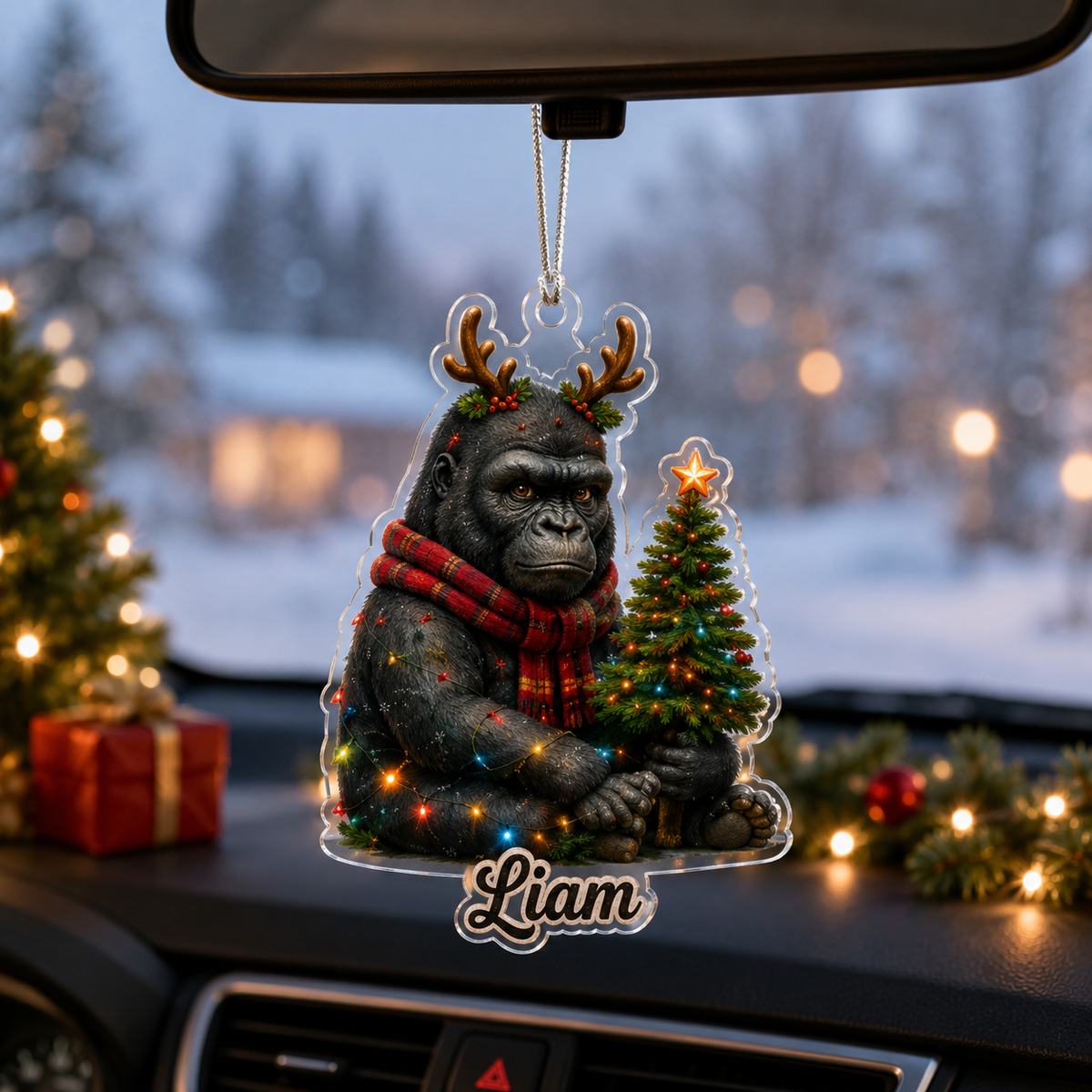 Christmas Animal Gorilla