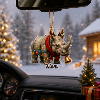 Christmas Animal Rhino