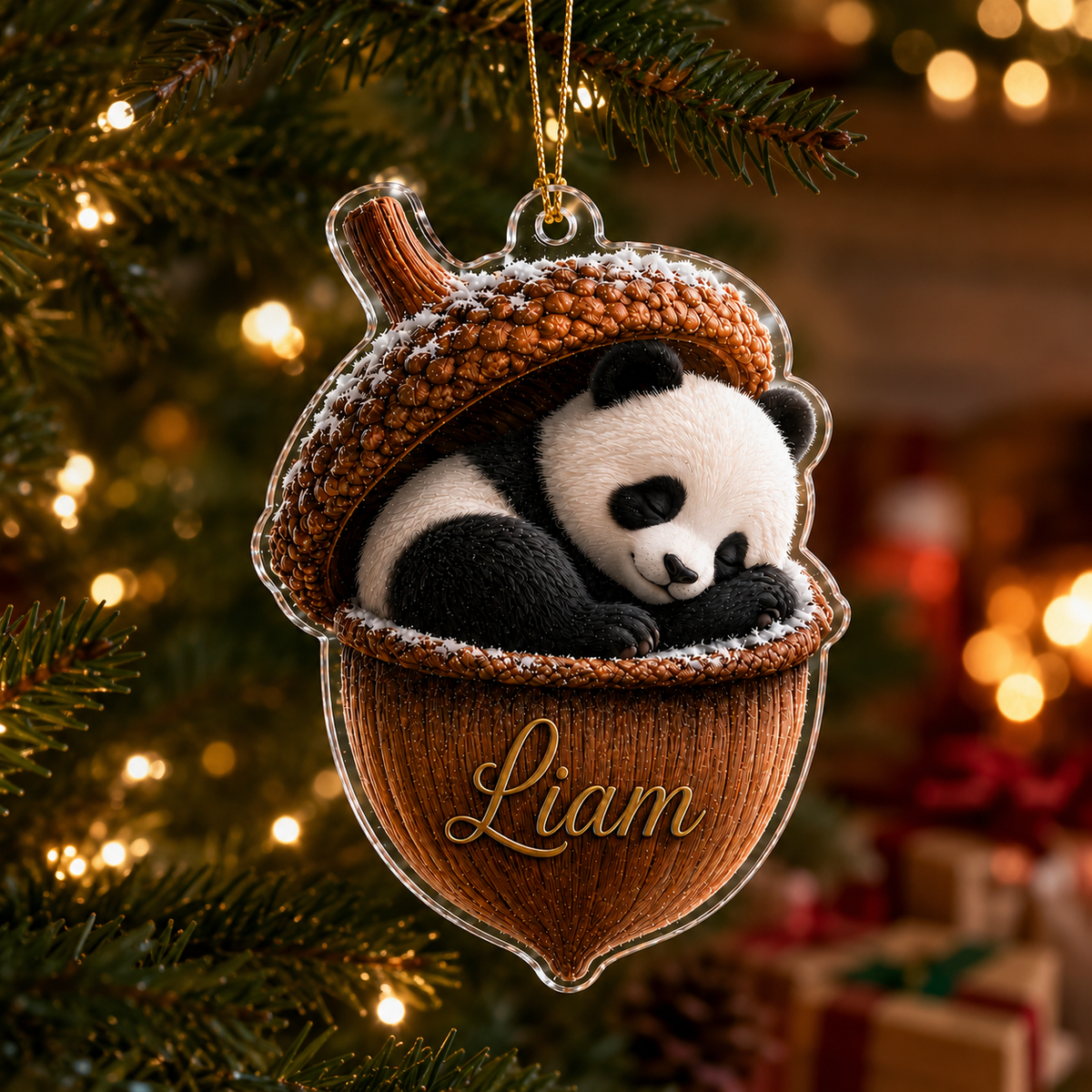 Animal Tree Decor Acrylic Panda
