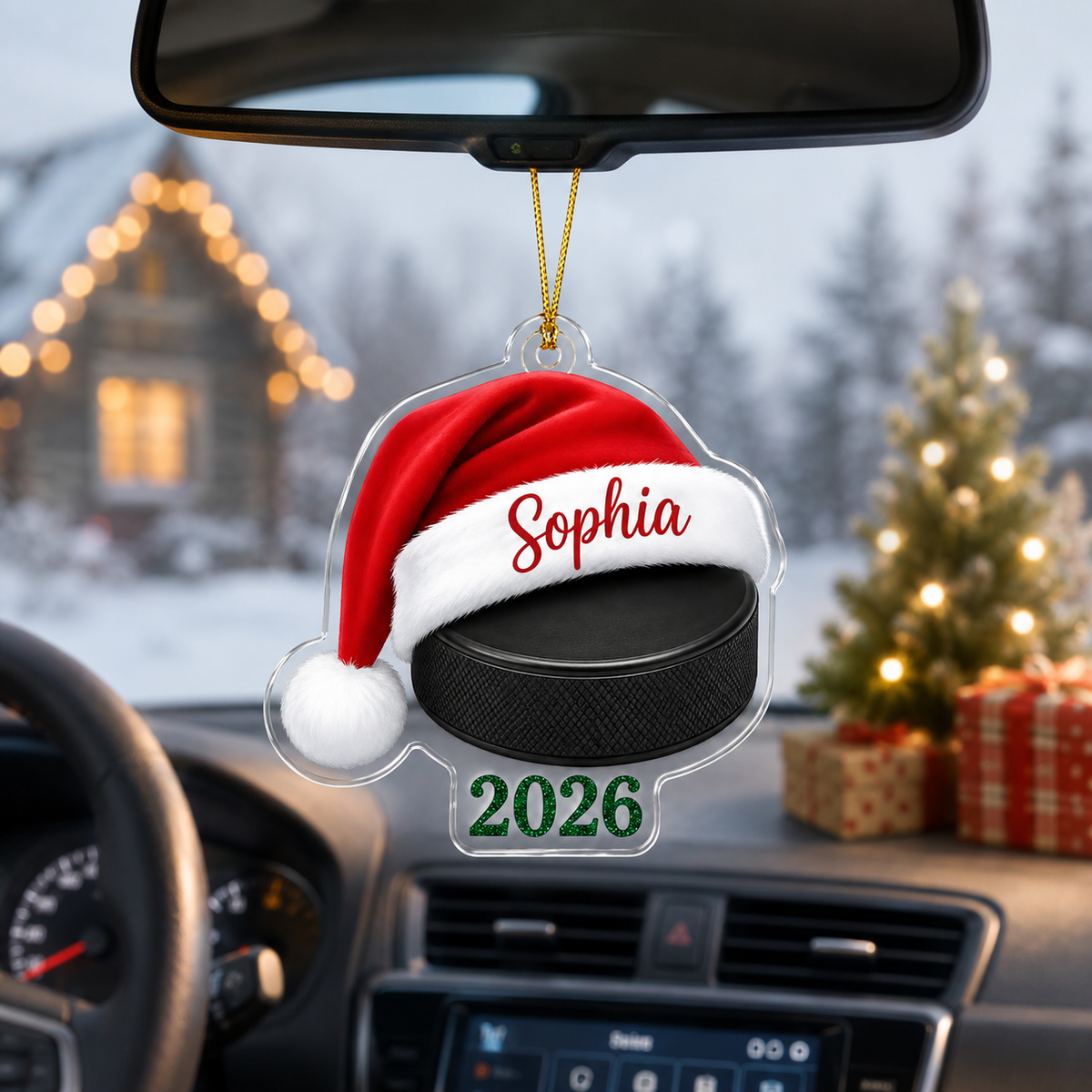 Christmas Sports 2026 Ice Hockey Acrylic