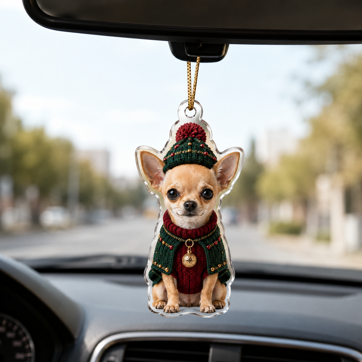 Dog Chrismast With Noel Sweater Chihuahua