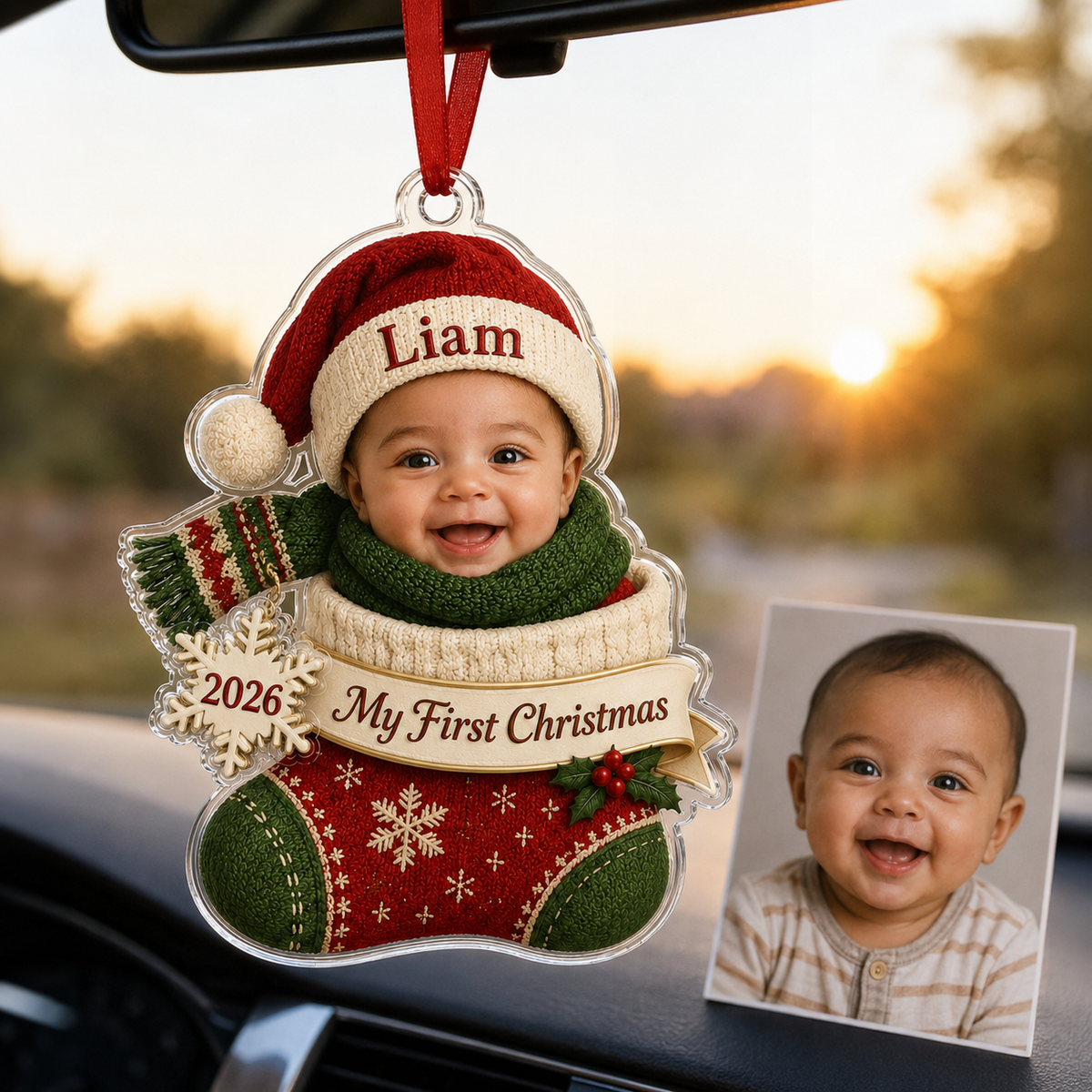 Baby Photo Sock