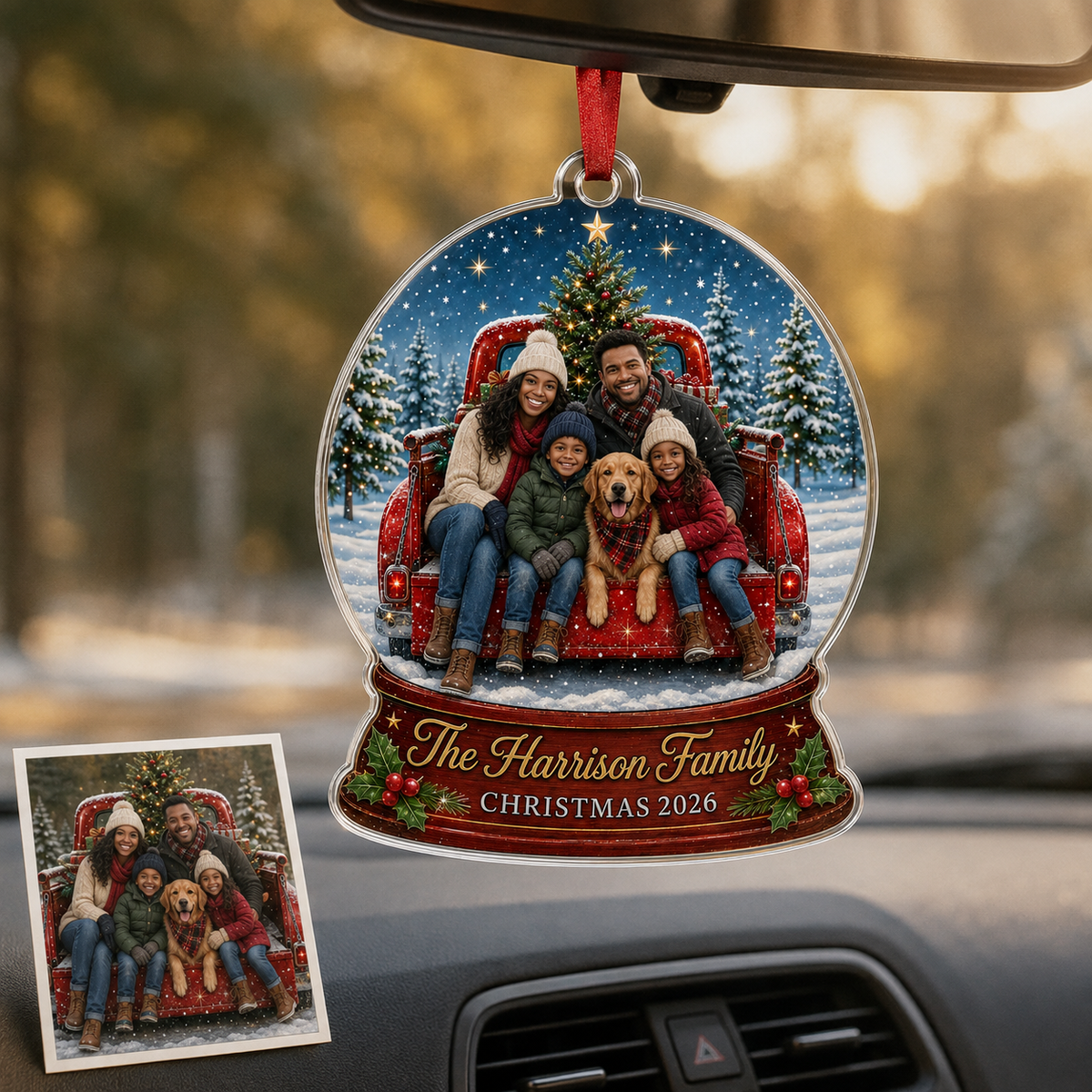 Family Memory Waterglobe
