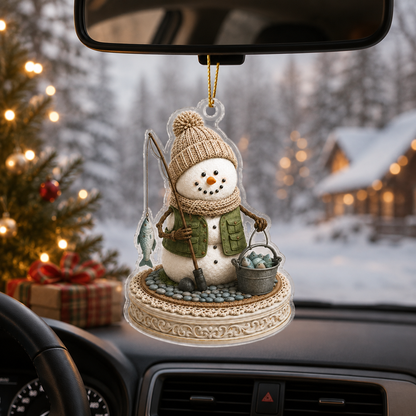 Snowman Hobbies Acrylic Fishing