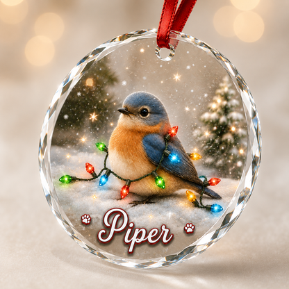 Glass Animal Led Light Bird