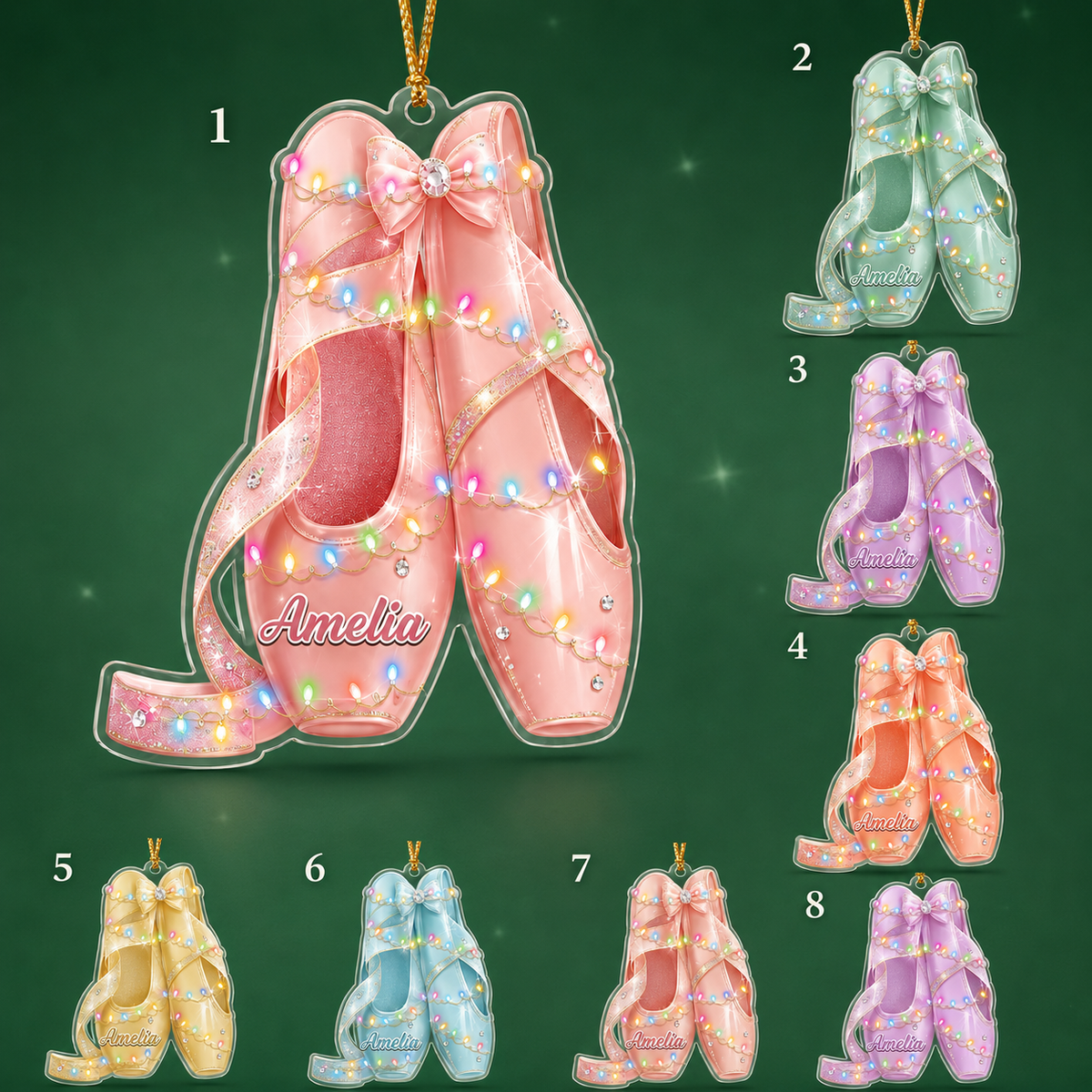 Ballet Custom Name Acrylic 6