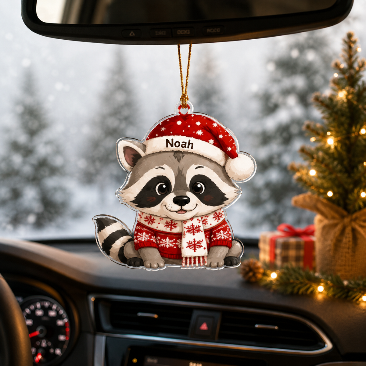 Animal Noel Raccoon