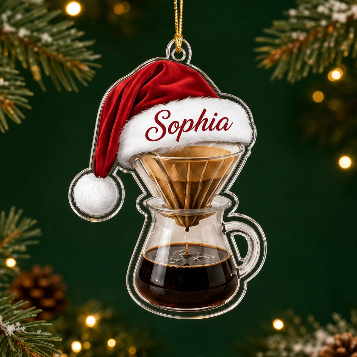 Coffee Equipment Ornament Acrylic Pour Over Coffee TAM