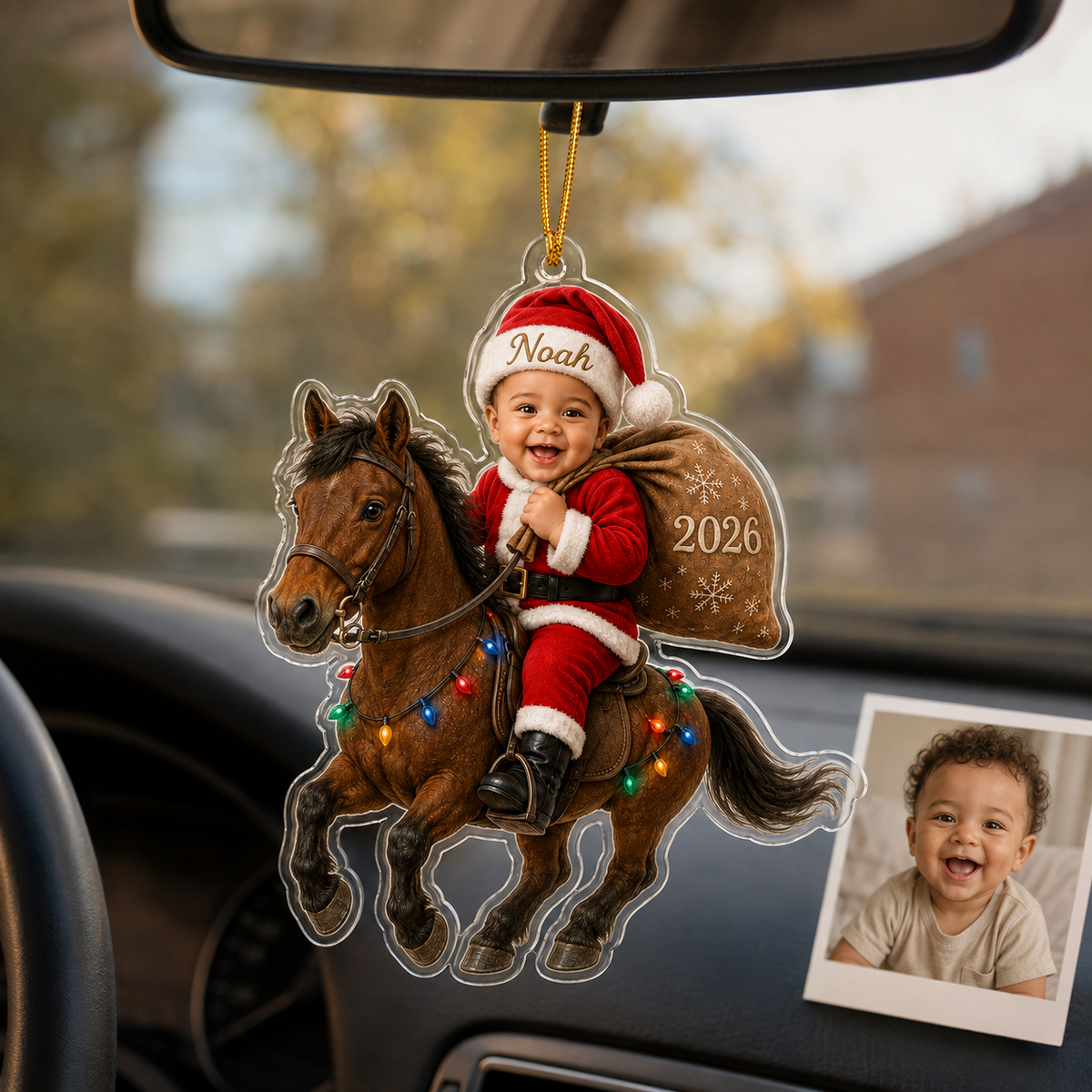 Custom Photo Baby Animal Horse