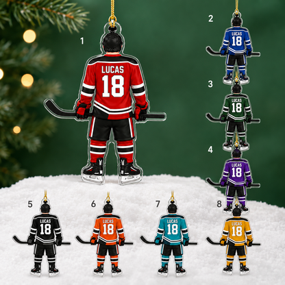 Hockey Acrylic Style 12