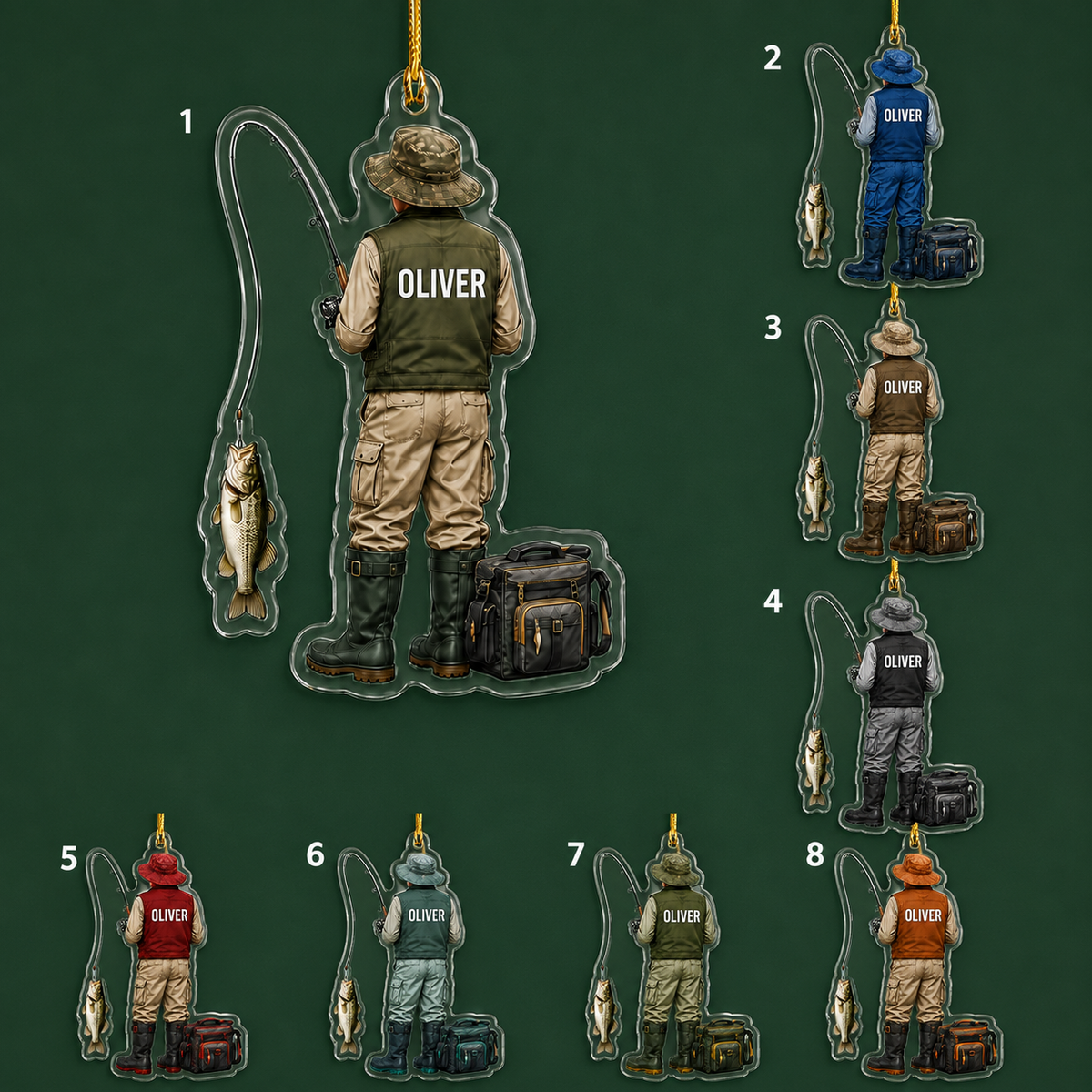 Fishing Acrylic Style 20