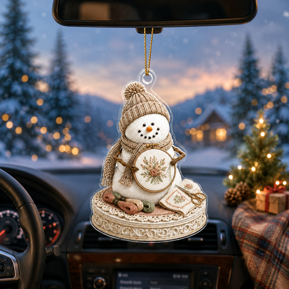 Snowman Hobbies Acrylic Embroidery