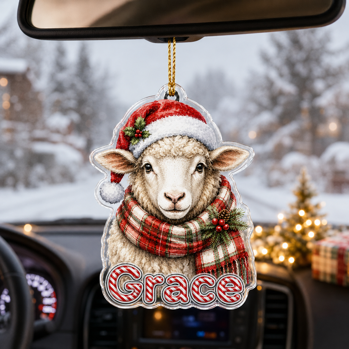 Christmas Farm Animal Sheep