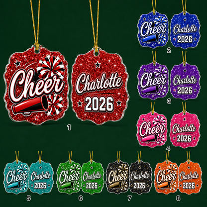 Cheerleading Color Acrylic Style 15