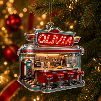 Food Lover Diner Ornament