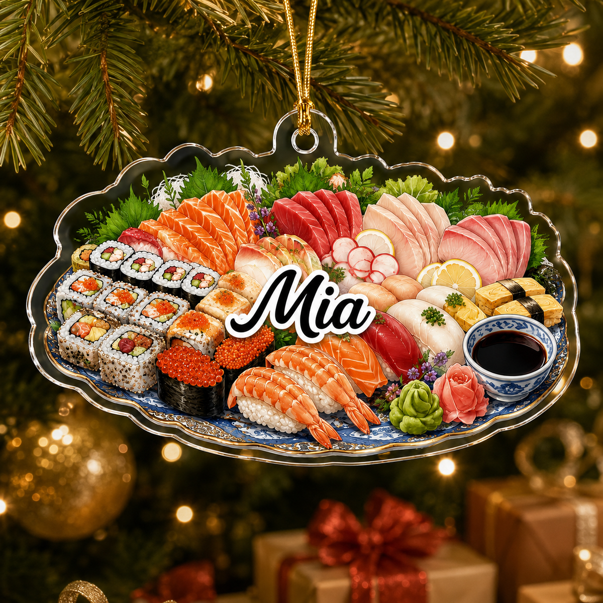 Food Dinner Sushi and Sashimi Platter