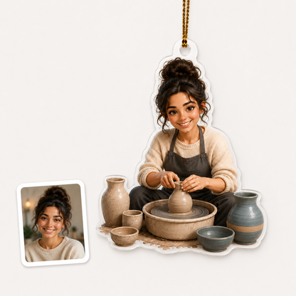 Custom Photo Hobbies Acrylic - Pottery