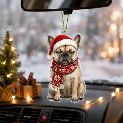 Dog Funny Christmas French Bulldog
