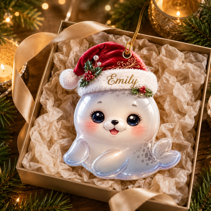 Animal With Santa Hat Seal