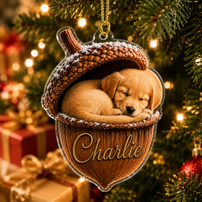 Animal Tree Decor Acrylic Dog