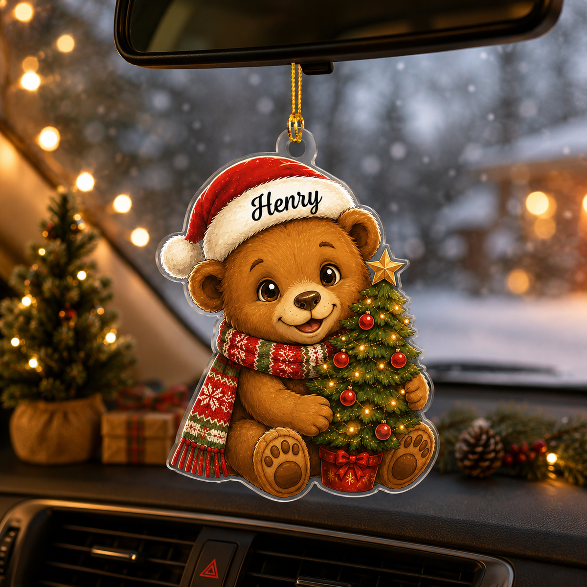 Animal Christmas Bear