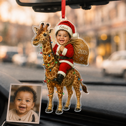 Custom Photo Baby Animal Giraffe
