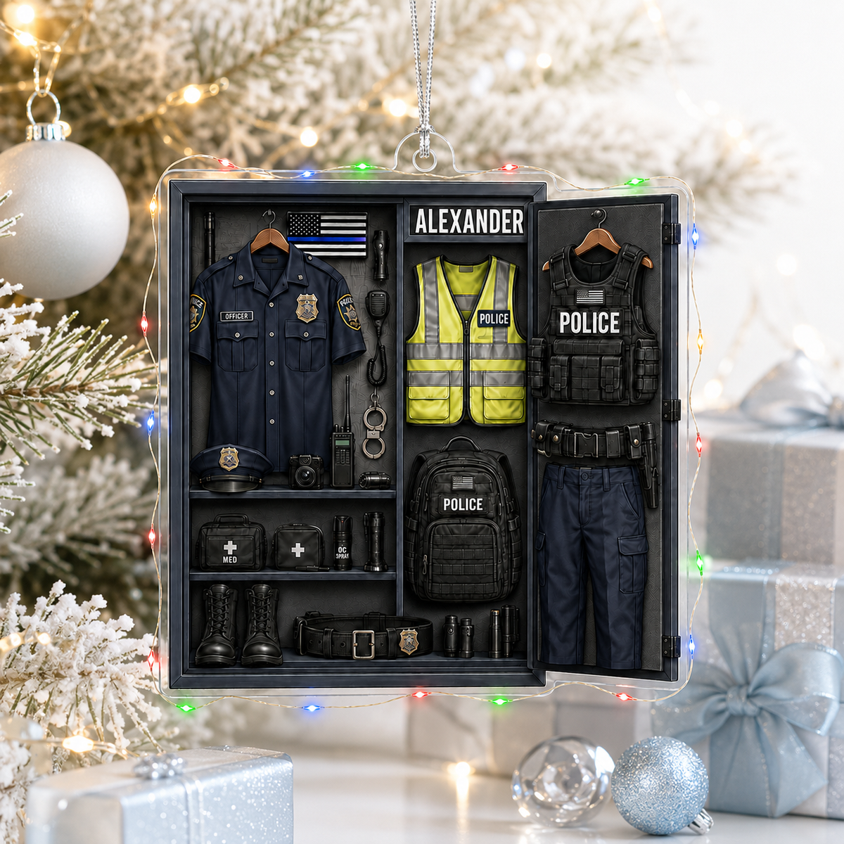 Police Uniform Locker
