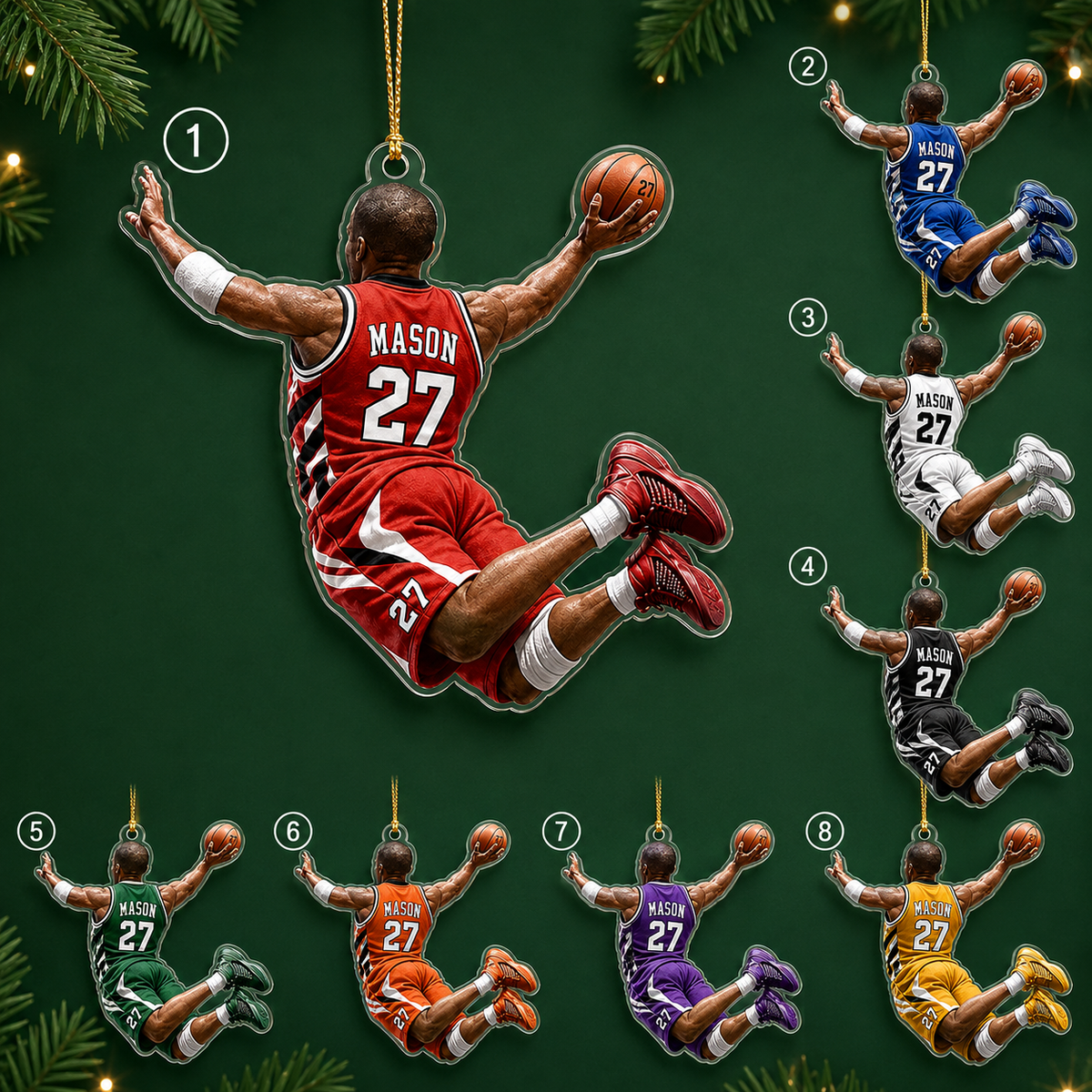 Basketball Acrylic Style 12