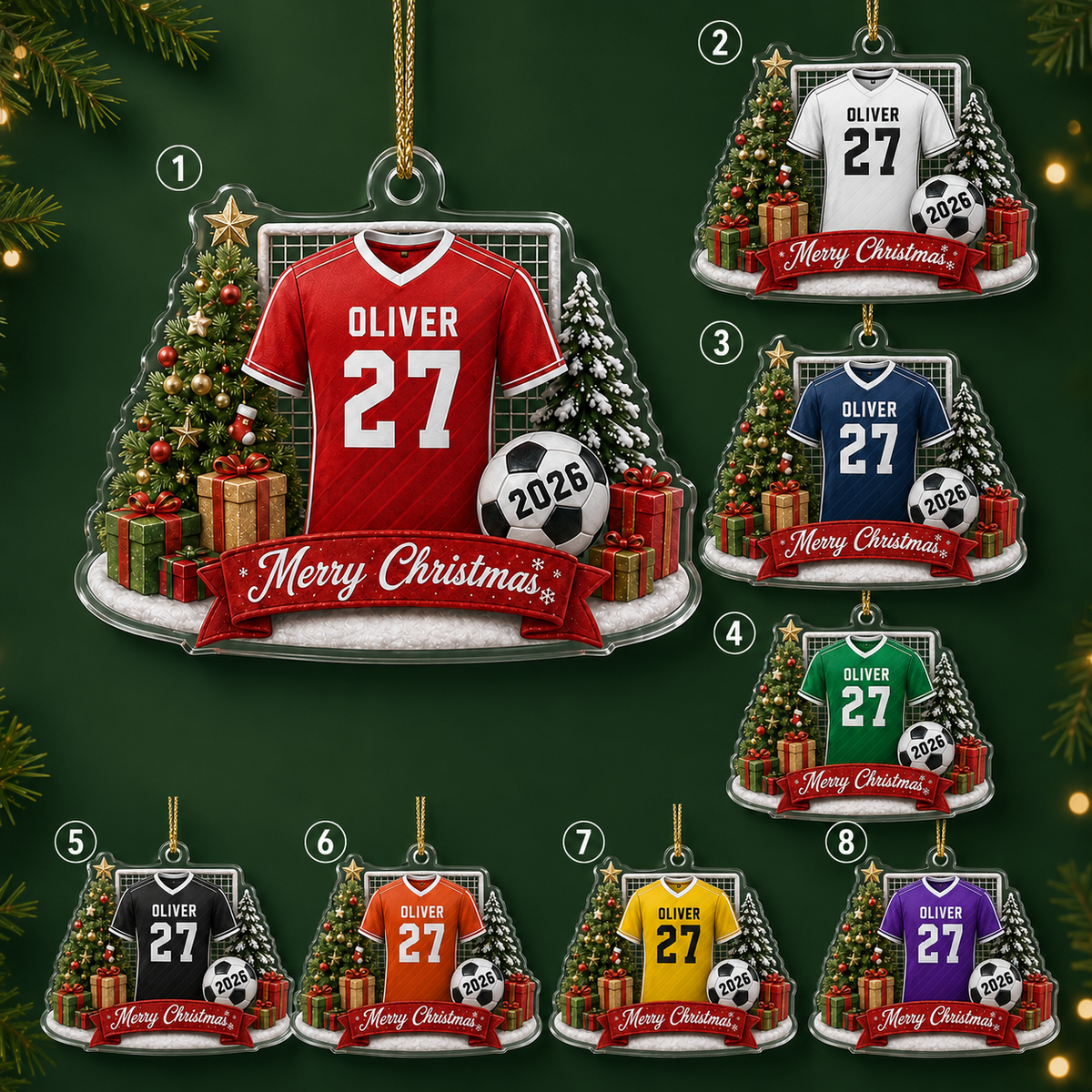 Soccer Acrylic Style 14