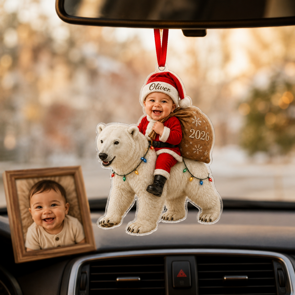 Custom Photo Baby Animal Polar Bear