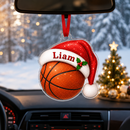 Sport Custome Name Acrylic Basketball
