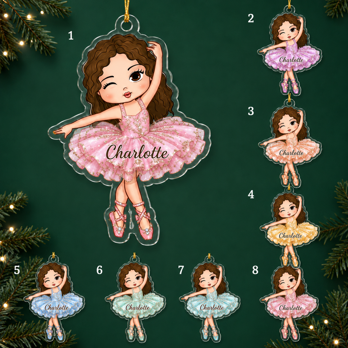 Ballet Custom Name Acrylic 9