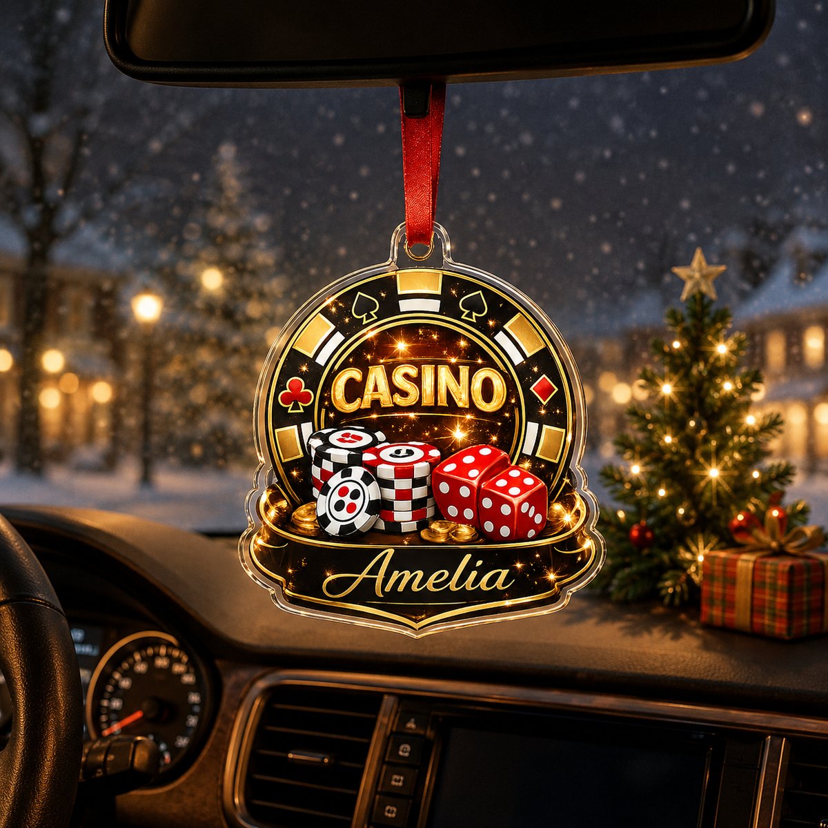 Pocker Custome Name Acrylic Winner Casino