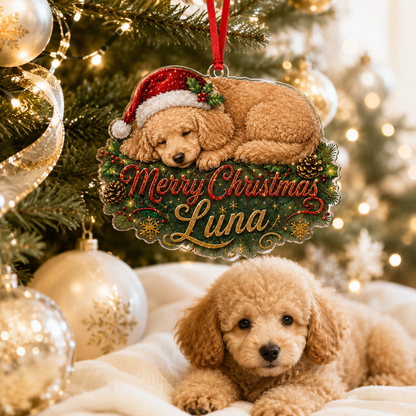 Custom Photo Dog Christmas Style 20
