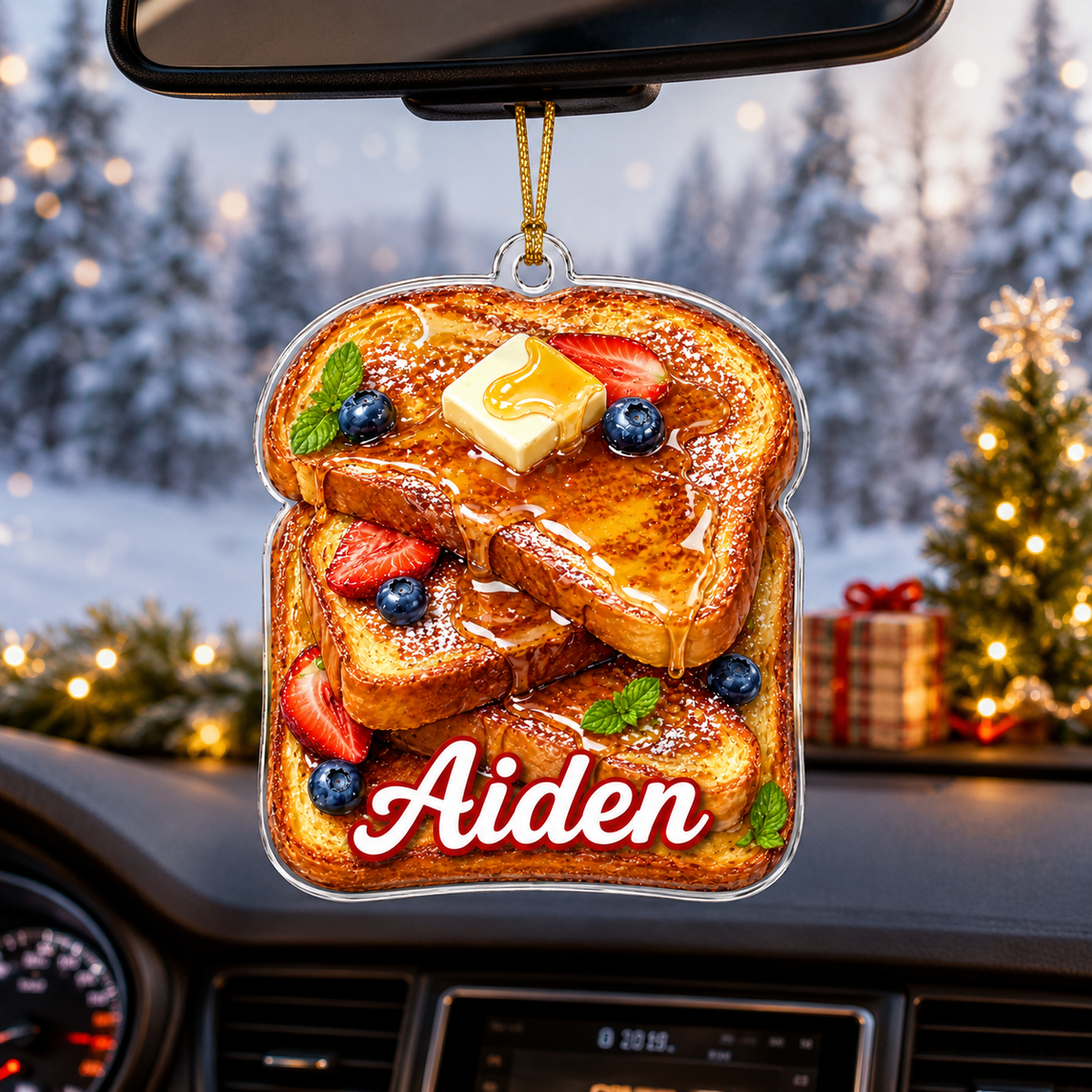 Breakfast Custom Name French Toast Acrylic